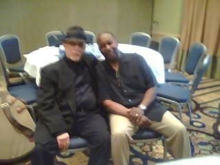 Duncan with vocalist Jamie Davis, the 