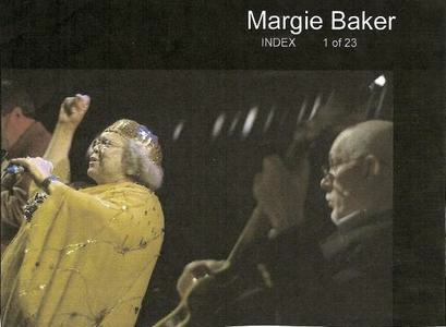 with Margie , playing the blues at Jazz at Pearls, 