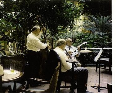 with The Magnolia Jazz Band ,on the peninsula, 